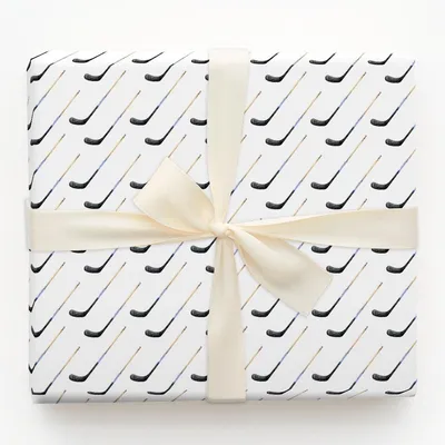 Frosty Stick - Gift Wrap for Christmas, Holidays Wrapping Paper, Christmas Wrapping Paper