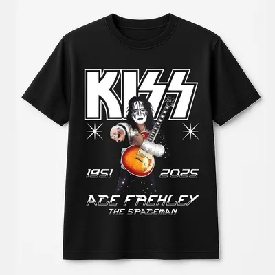 Lead Guitarist Kizz Rockband T-Shirt, R.I.P A.C.E Frehl3y Graphic T-Shirt, Vintage Rock Band Memorial T-Shirt For Men And Women