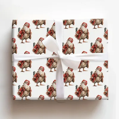 Nicholas Chick - Gift Wrap for Christmas, Holidays Wrapping Paper, Christmas Wrapping Paper
