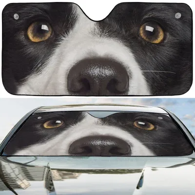 Gmc Premium Windshield Sun Visor, Ultimate Uv Protection, Reflective Heat Blocker, Custom Fit Auto Accessory Car Sunshade