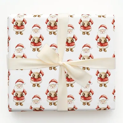 Pumpkin Spice Latte - Gift Wrap for Christmas, Holidays Wrapping Paper, Christmas Wrapping Paper