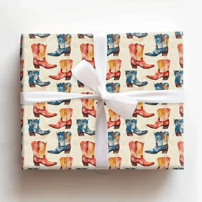Ranger Kicks - Gift Wrap for Christmas, Holidays Wrapping Paper, Christmas Wrapping Paper