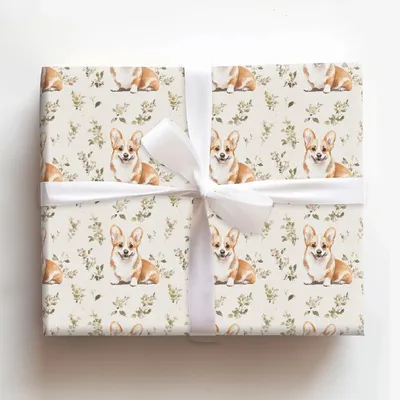 Biscuit - Gift Wrap for Christmas, Holidays Wrapping Paper, Christmas Wrapping Paper