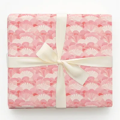 Flamingo Fringe - Gift Wrap for Christmas, Holidays Wrapping Paper, Christmas Wrapping Paper