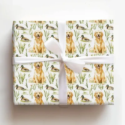 Stalk and Fetch - Gift Wrap for Christmas, Holidays Wrapping Paper, Christmas Wrapping Paper