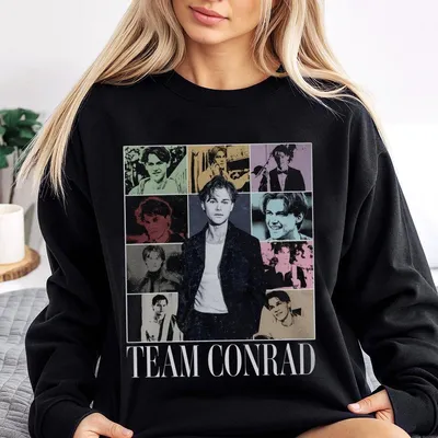 Team Conrad Sweatshirt Conrad Fisher The Summer Movie Oversized Casual Unisex Clothes For Daily Wear Summer Stree