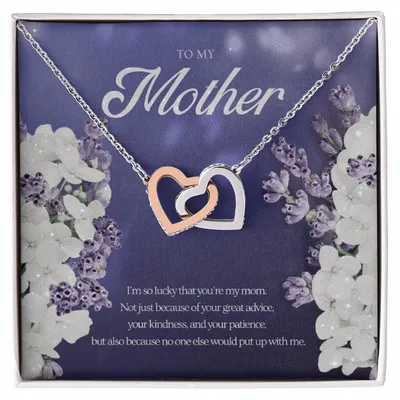 Twist Forever Love Interlocking Hearts Necklace