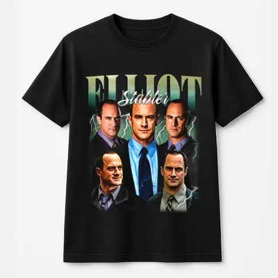 Elliot And Olivia T-Shirt Law And Order Svu ,Vintage Elliot Stabler And Olivia Benson T-Shirt Top Womenswear