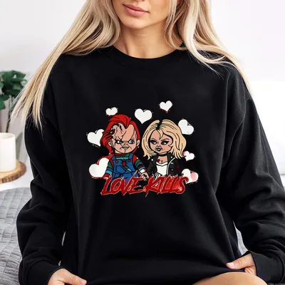 Women'S Casual Halloween Themed Graphic Sweatshirt Round Neck Short Sleeve Comfortable Summer Top With Horror Elements