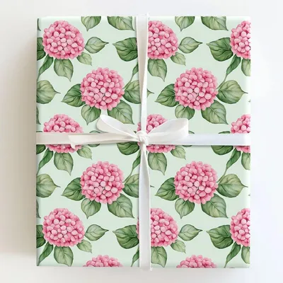 Sunday Best Blooms - Gift Wrap for Christmas, Holidays Wrapping Paper, Christmas Wrapping Paper