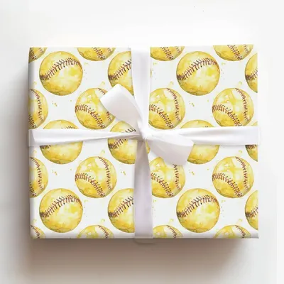 Swing for the Sparkle - Gift Wrap for Christmas, Holidays Wrapping Paper, Christmas Wrapping Paper