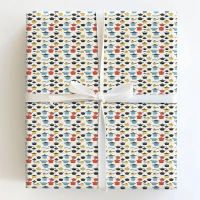 Perfectly Panned - Gift Wrap for Christmas, Holidays Wrapping Paper, Christmas Wrapping Paper