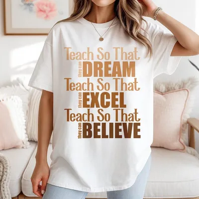 Teach So They Can Dream Believe Black History Unisex T-Shirt Black History T-Shirt Black Lives Matter T-Shirt