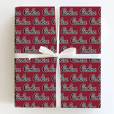 Carolina Script - Gift Wrap for Christmas, Holidays Wrapping Paper, Christmas Wrapping Paper