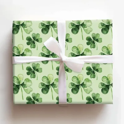 Lucky You Found Me - Gift Wrap for Christmas, Holidays Wrapping Paper, Christmas Wrapping Paper