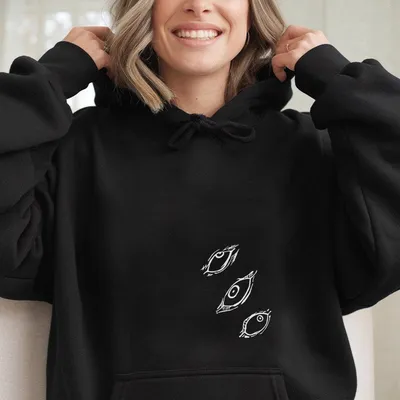 Gojo Jjk Acid Hoodie The Honored One Vintage Black Anime ,Cool Streetwear Top For Boys,Inspired By Jujutsu Kaisen