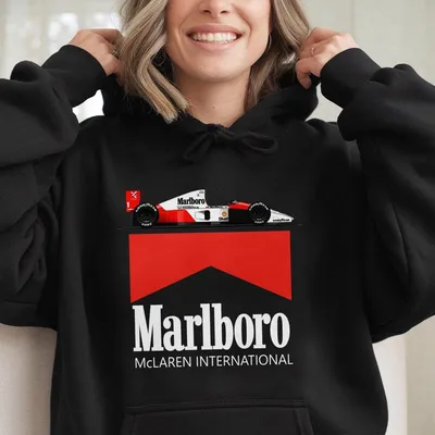 2025 Marlboro Mclaren International Racing Car Hoodie