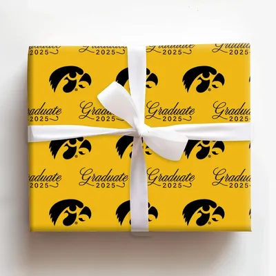 IOWA Graduate - Gift Wrap for Christmas, Holidays Wrapping Paper, Christmas Wrapping Paper