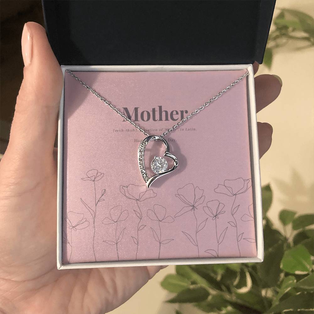 Happy Mother Day - Mother’s Day Gift - Forever Love Necklace