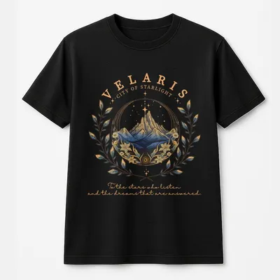 Velaris Acotar T-Shirt, Velaris City Of Starlight, The Night Court T-Shirt, Sjm Merch T-Shirt, Court Of Dreams, Rhysand