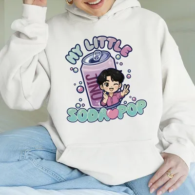 My Little Soda Pop Youth Hoodie Casual Hoodie Kpop Demon Hunters Hoodie Jinu Hoodie Soda Pop Everyday Hoodie