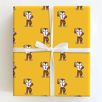 LSU Tiger Football - Gift Wrap for Christmas, Holidays Wrapping Paper, Christmas Wrapping Paper