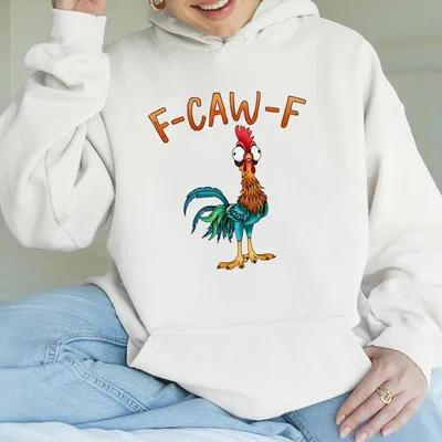 Funny F Caw F Chicken Hoodie Unisex Hoodie