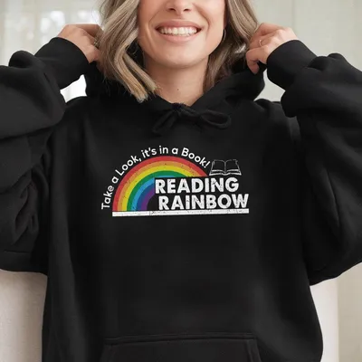 Women'S Rainbow Letter Print Hoodie Ladies Summer Outfit Gift For Women Mothers Day Gift Gift For Girl Friend