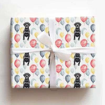 Balloon Boy - Gift Wrap for Christmas, Holidays Wrapping Paper, Christmas Wrapping Paper