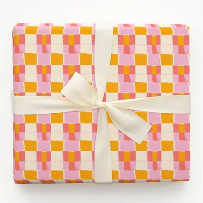 Vibrant Vibe Check - Gift Wrap for Christmas, Holidays Wrapping Paper, Christmas Wrapping Paper