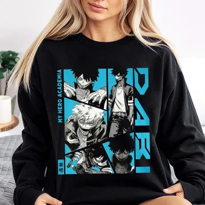 Anime My Hero Academia Dabi Sweatshirt,Harajuku Hip Hop Tops,Gift For Fans Menswear,Graphic Sweatshirt Men Outfits Gifts,Gift For Him