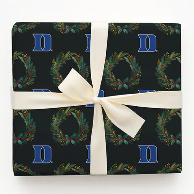Duke Wreath - Gift Wrap for Christmas, Holidays Wrapping Paper, Christmas Wrapping Paper