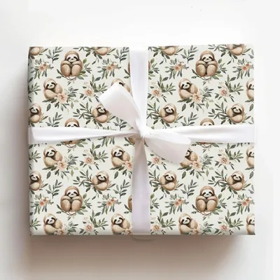 Slow Burn - Gift Wrap for Christmas, Holidays Wrapping Paper, Christmas Wrapping Paper