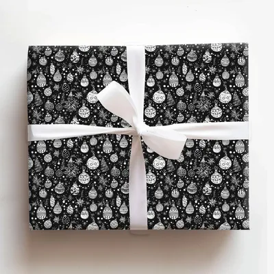 Christmas Ink - Gift Wrap for Christmas, Holidays Wrapping Paper, Christmas Wrapping Paper