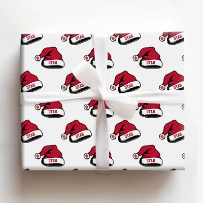 Ho Ho Utah - Gift Wrap for Christmas, Holidays Wrapping Paper, Christmas Wrapping Paper